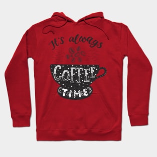 Fresh Brewed Coffee Vector Hoodie